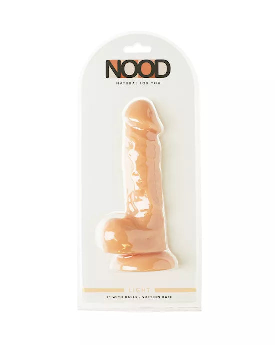 Nood 7 Inch RealSkin Dildo - Just for you desires