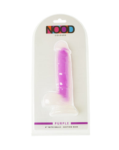 251615 - Nood Colours 6 Inch RealSkin Dildo - Just for you desires