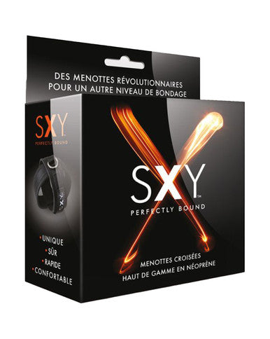 163329 - SXY Perfectly Bound Cross Cuffs - Just for you desires