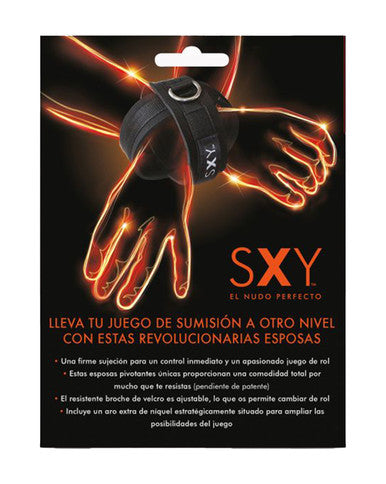 163329 - SXY Perfectly Bound Cross Cuffs - Just for you desires