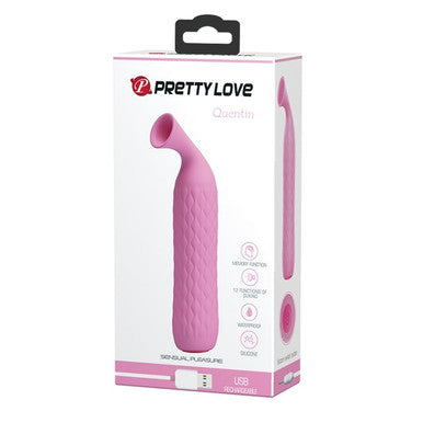 251844 - Quentin Sensual Pleasure Suction Vibrator - 5.7 Inch - Just for you desires