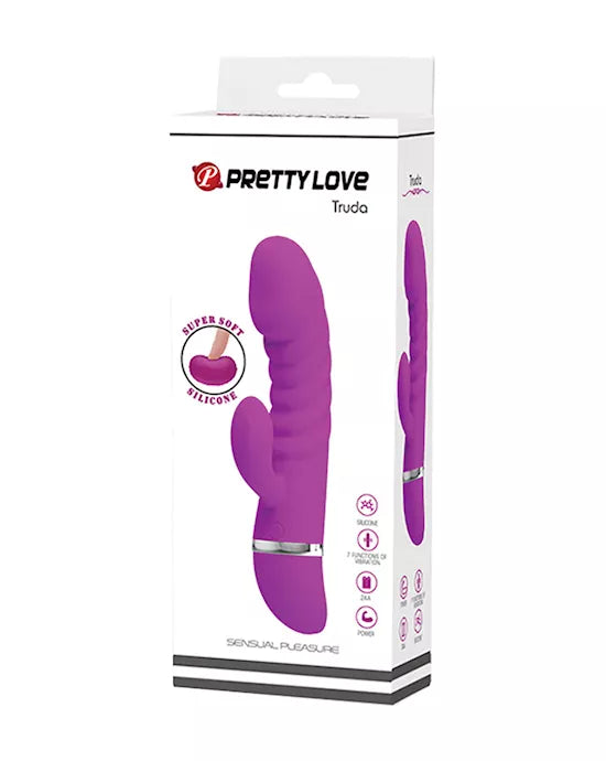 Pretty Love Tracy Rabbit Vibrator - 7 Function Fuchsia - Just for you desires