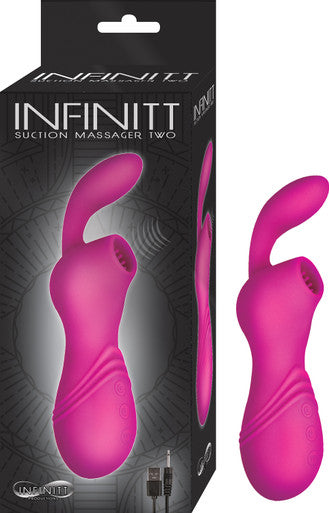 253674 - Infinitt Suction Massager Two - 7 Inch - Just for you desires