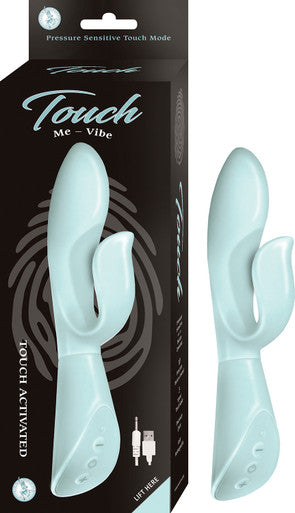253724 - Nass Toys Touch Me Rabbit Vibrator - 8 Inch - Just for you desires
