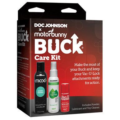 261424 - Doc Johnson X Motorbunny Buck Care Kit - Just for you desires