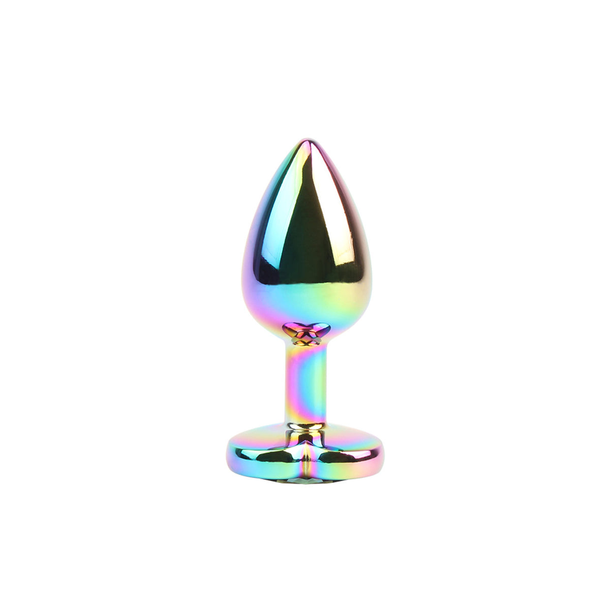 261463 - Rainbow Heart Butt Plug - 2.8 Inch - Just for you desires