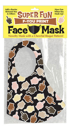 261587 - Super Fun F U Finger Mask - Just for you desires