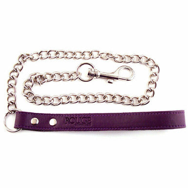 261837 - Rouge Leather Lead - Just for you desires