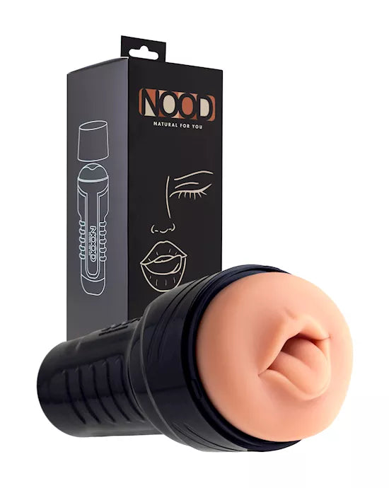 Nood Cased Masturbator - Oral - Light - Just for you desires
