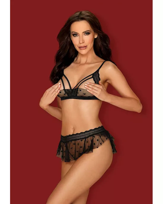 Heartia set 3-pcs - Just for you desires