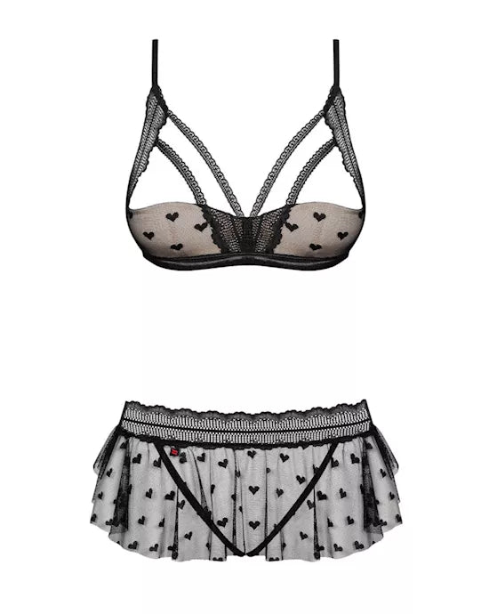 Heartia set 3-pcs - Just for you desires