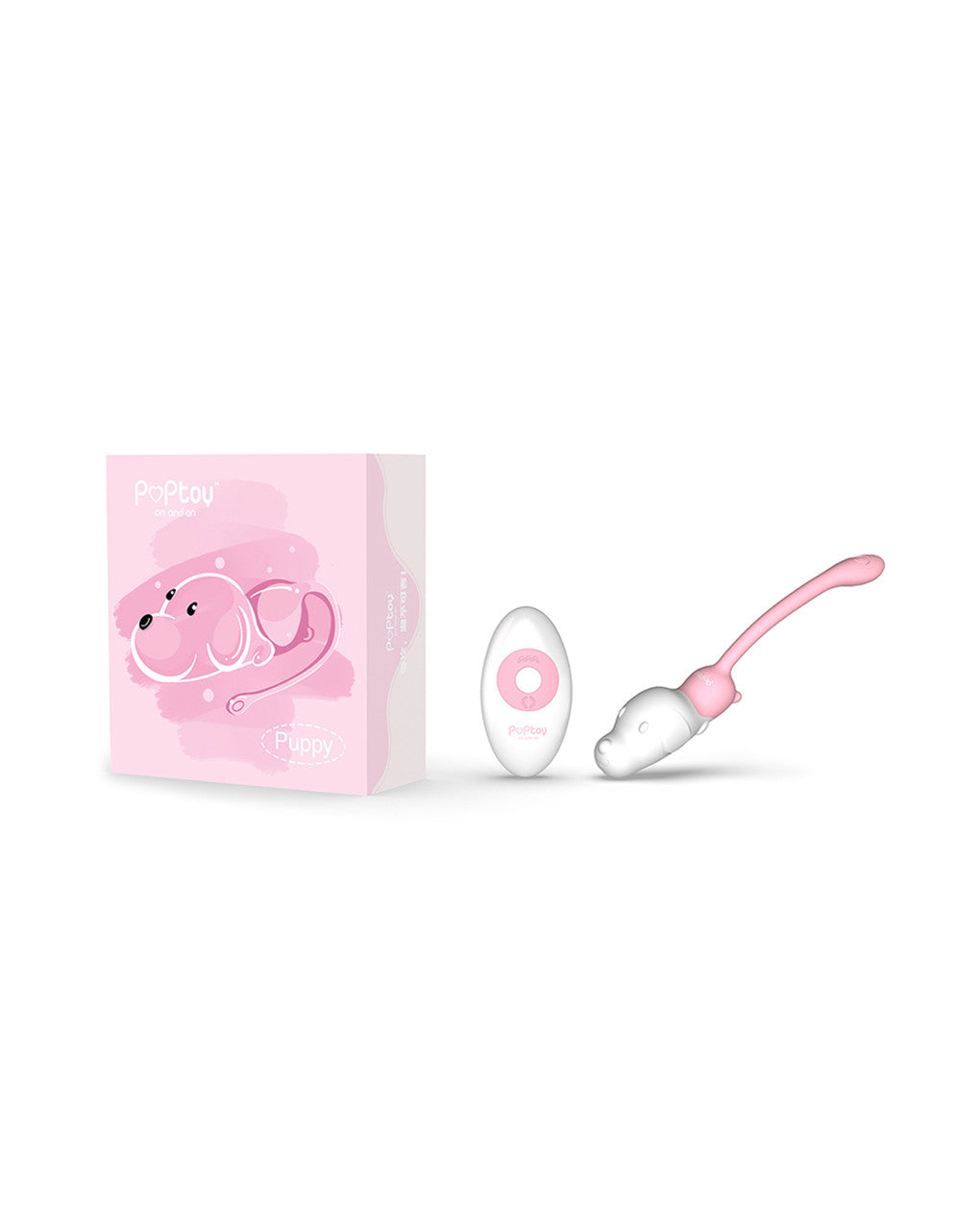 262502 - Poptoy Puppy Remote Control Vibrator - Just for you desires