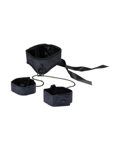 262905 - Bound Luxury Posture Collar With Cuffs - Just for you desires
