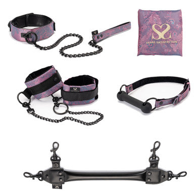 262973 - Bound Luxury Collar And Leash Bondage Set - Just for you desires