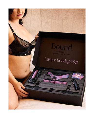 262971 - Bound Luxury Posture Collar Bondage Set - Just for you desires