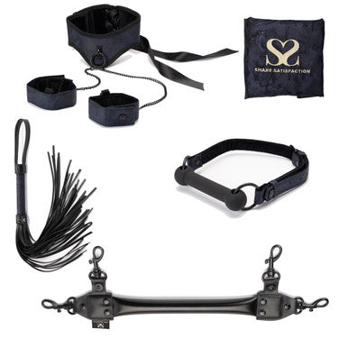 262972 - Bound Luxury Posture Collar Bondage Set - Just for you desires
