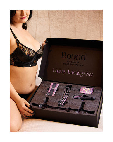 262973 - Bound Luxury Collar And Leash Bondage Set - Just for you desires