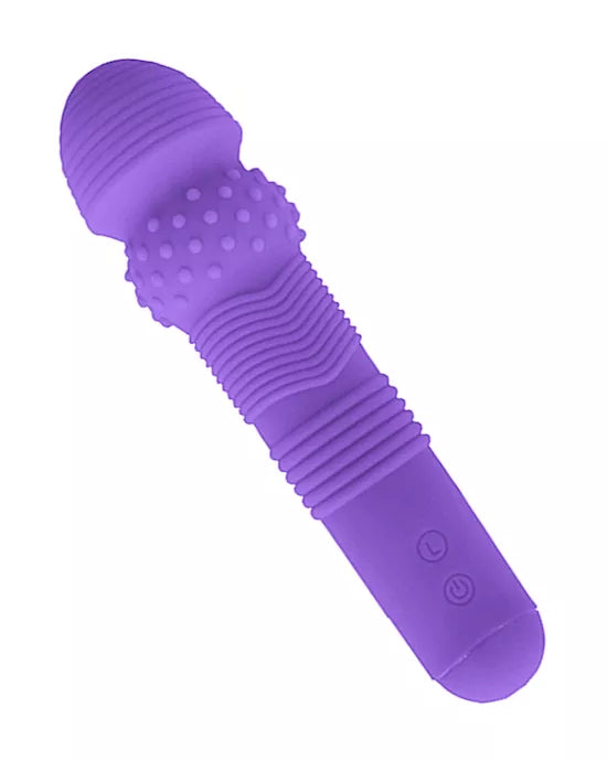 Lyra Textured Wand Vibrator - Just for you desires