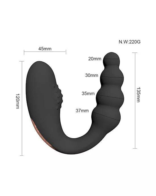 Beaded Double Ended G-Spot Vibrator - Just for you desires