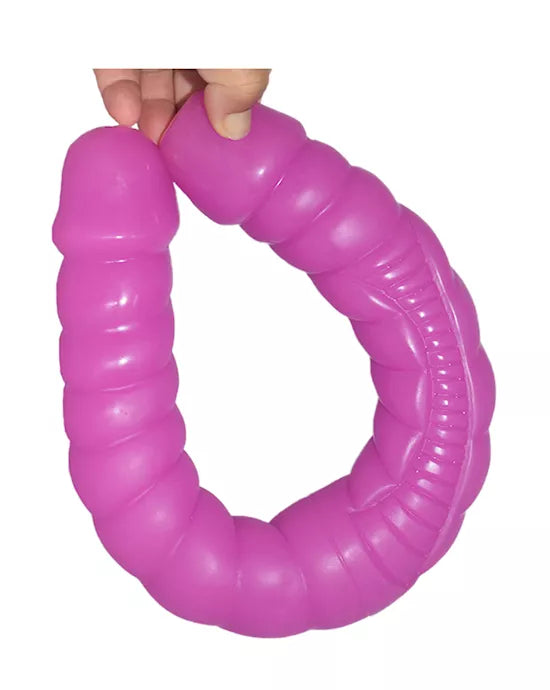 Ribbed Double Ended Dildo - Just for you desires