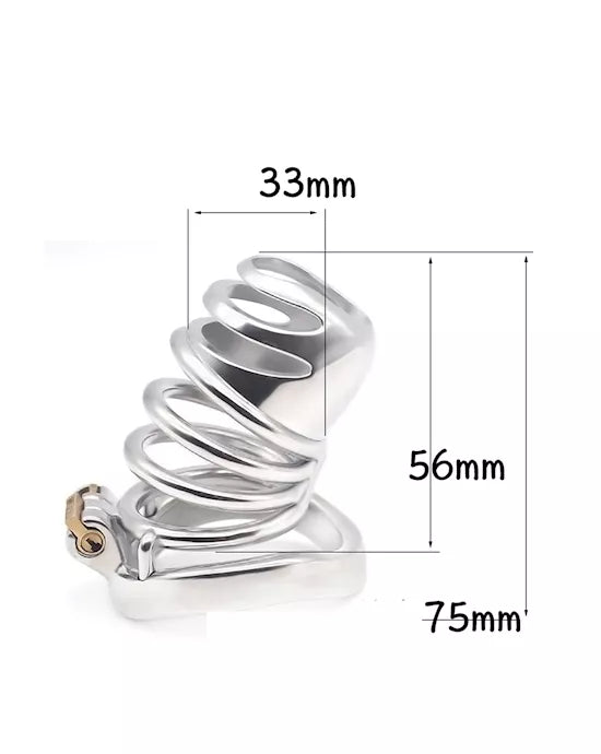 KinKi Fort Knox Chastity Cage - Just for you desires