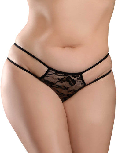 267675 - Hookup Panties Crotchless Pleasure Pearls - Os/Xl - Just for you desires