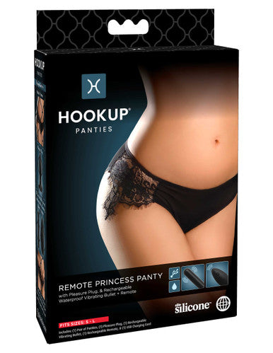 267680 - Hookup Panties Remote Princess Panty - O/S - Just for you desires