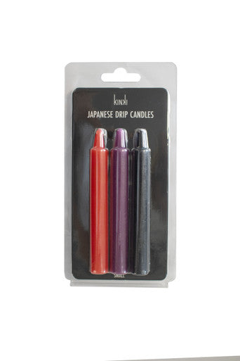 261488 - Kinki Japanese Drip Candles - Small 3 Pack - Just for you desires