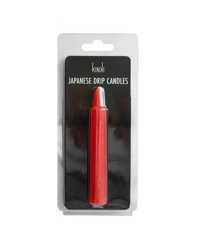261491 - Kinki Japanese Drip Candles - Small - Red - Just for you desires