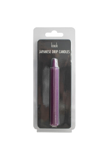 261492 - Kinki Japanese Drip Candles - Small - Purple - Just for you desires