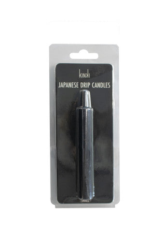 261493 - Kinki Japanese Drip Candles - Small - Black - Just for you desires
