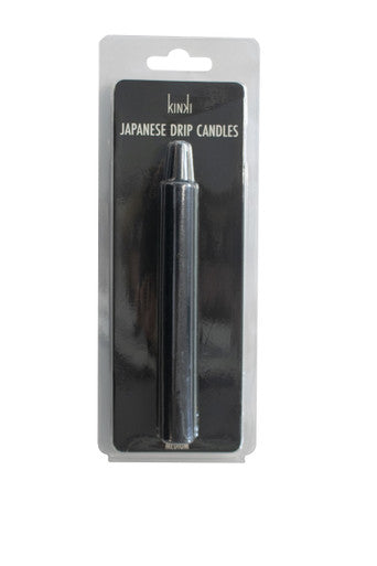 261496 - Kinki Japanese Drip Candles - Medium - Black - Just for you desires