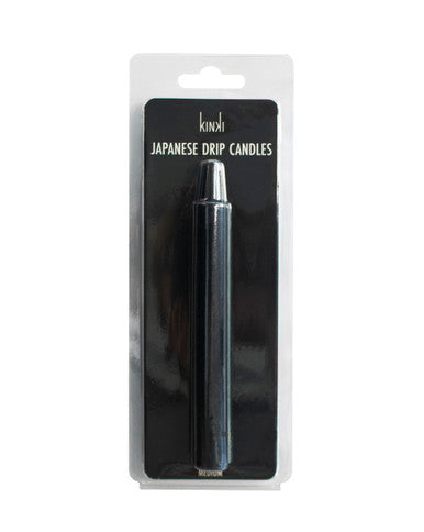 261496 - Kinki Japanese Drip Candles - Medium - Black - Just for you desires