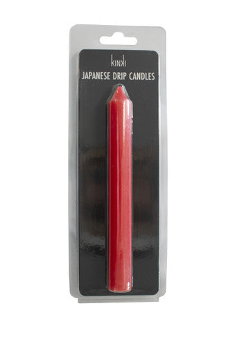 261497 - Kinki Japanese Drip Candles - Large - Red - Just for you desires