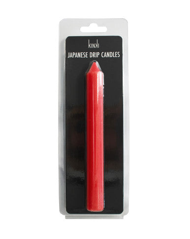 261497 - Kinki Japanese Drip Candles - Large - Red - Just for you desires