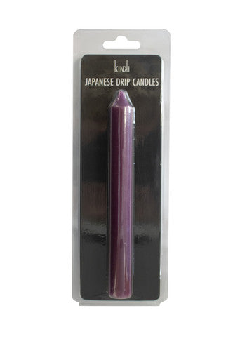 261498 - Kinki Japanese Drip Candles - Large- Purple - Just for you desires