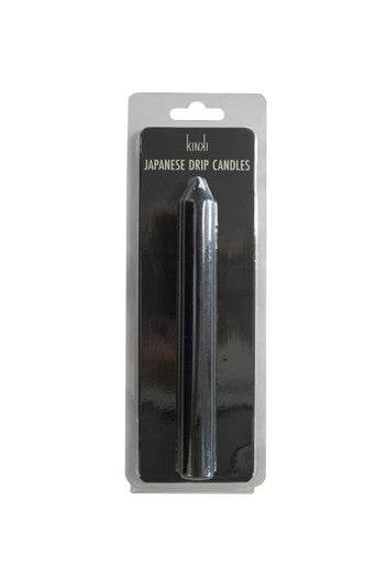 261499 - Kinki Japanese Drip Candles - Large - Black - Just for you desires