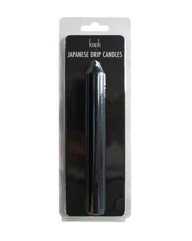 261499 - Kinki Japanese Drip Candles - Large - Black - Just for you desires