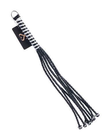 269006 - Bound X Braided Leather Cat O Nine Tails - Just for you desires