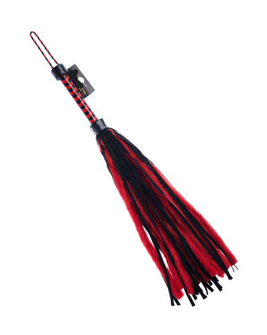 269008 - Bound X Lambskin And Faux Fur Flogger - Just for you desires