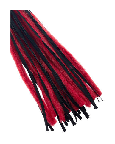 269008 - Bound X Lambskin And Faux Fur Flogger - Just for you desires