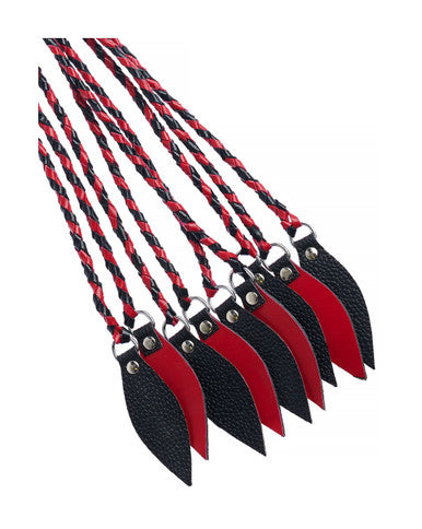 269014 - Bound X Leather Leaf Tip Cat O Nine Tails - Just for you desires