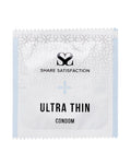 269814 - Share Satisfaction Ultra Thin Condom Single - Just for you desires