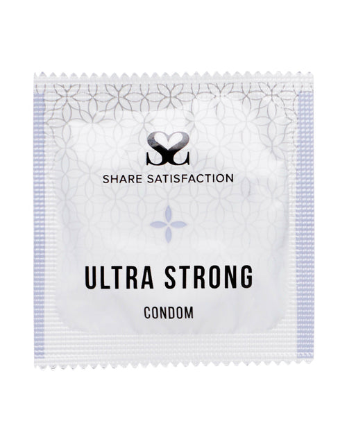 269824 - Share Satisfaction Ultra Strong Condom 3 Pack - Just for you desires