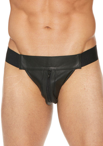 270147 - Plain Front Jock With Zip - Just for you desires