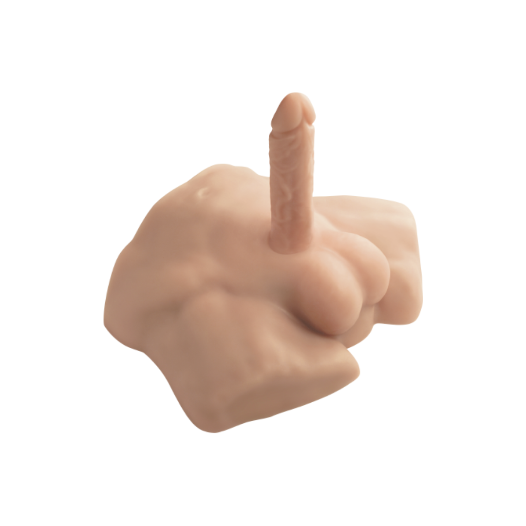 Silexd 7"" Apollo Half Torso + Dildo Liquid Silicone Flesh