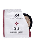 270276 - Share Satisfaction Cola Flavoured Condoms 100 Bulk Pack - Just for you desires