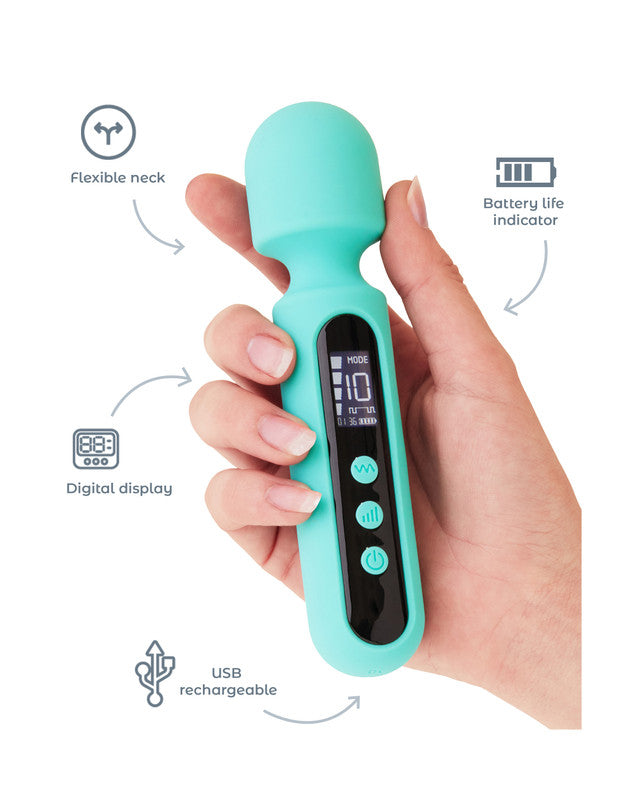 Share Satisfaction Ema Mini Digital Wand - Just for you desires