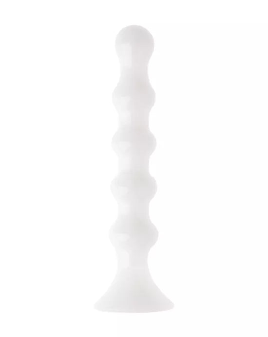 Lucent White Anal Beads - Just for you desires