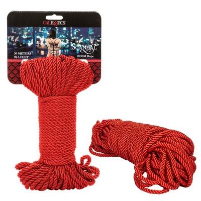 Scandal Bdsm Rope 30 M Red - Just for you desires